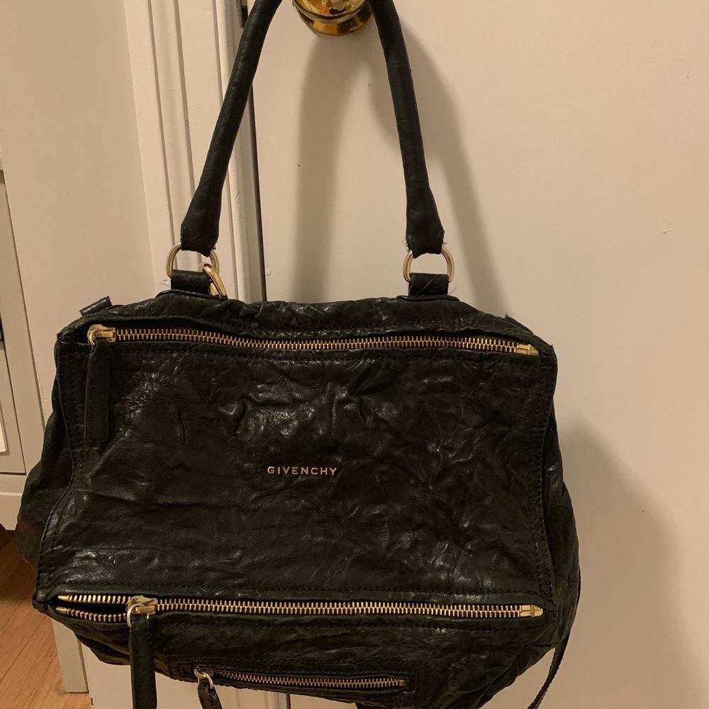GIVENCHY Tumbled Sheepskin Med Pandora Bag